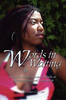 Paperback Words in Waiting: Every situation Demands words of understanding and inspiration Book