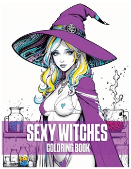 Paperback Sexy Witches Coloring Book