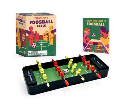 Paperback Teeny-Tiny Foosball Table: Let's Roll! Book