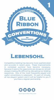 Pamphlet Blue Ribbon Conventions: Lebensohl (Volume 1) (Blue Ribbon Conventions, 1) Book