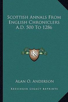 Scottish Annals from English Chroniclers