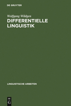 Hardcover Differentielle Linguistik [German] Book