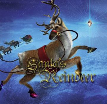 Hardcover Santa's Reindeer Book