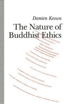 Paperback The Nature of Buddhist Ethics Book