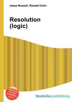 Paperback Resolution (Logic) Book