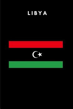 Paperback Libya: Country Flag A5 Notebook to write in with 120 pages Book
