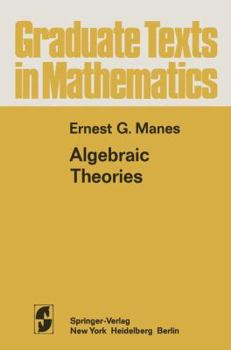 Paperback Algebraic Theories Book