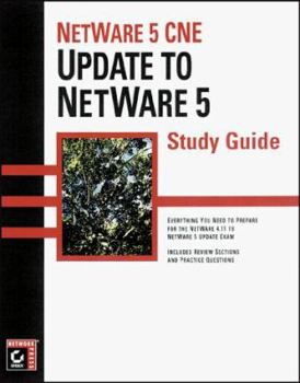 Hardcover NetWare 5 CNE: Update to NetWare 5 Study Guide Book