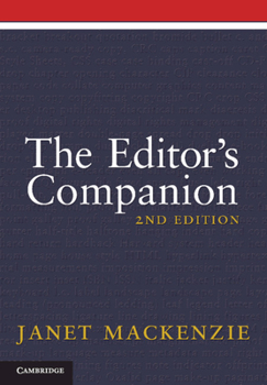 Paperback The Editor's Companion Book