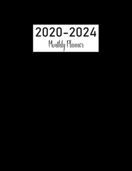 2020-2024 Monthly Planner: 5 Years - 60 Monthly Planner. Ideal for Any Use - January 2020 - December 2024 with Calendar, Planner Field Trips, ... Sketches and Doodles (Planner and Calendar)