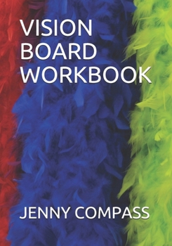 Paperback Vision Board Workbook Book