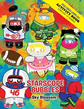 Paperback Starscope Bubbles-For Kids Ages 5-9: Activity Book (Circles 12 Games) Book
