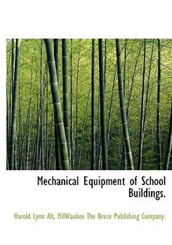 Hardcover Mechanical Equipment of School Buildings. Book