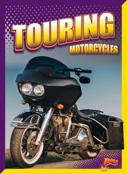 Library Binding Touring Motorcycles Book