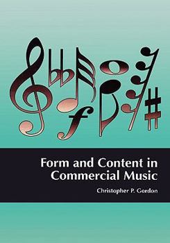 Hardcover Form and Content in Commercial Music Book