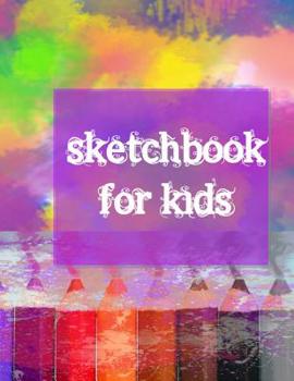 Paperback Sketchbook for Kids Book