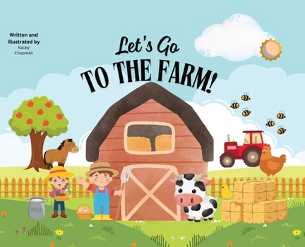 Hardcover Let's Go To The Farm Book