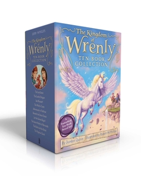 Paperback The Kingdom of Wrenly Ten-Book Collection (Boxed Set): The Lost Stone; The Scarlet Dragon; Sea Monster!; The Witch's Curse; Adventures in Flatfrost; B Book