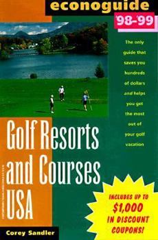 Paperback Golf Resorts and Courses USA Book