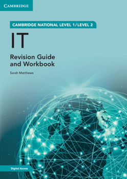 Paperback Cambridge National in It Revision Guide and Workbook with Digital Access (2 Years): Level 1/Level 2 Book