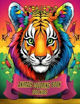 Paperback ANIMALS COLORING BOOK FOR kids &#12371;&#12393;&#12418;&#12396;&#12426;&#12360;&#12502;&#12483;&#12463; Book