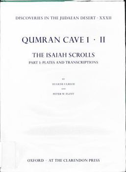 Hardcover Discoveries in the Judaean Desert XXXII: Qumran Cave 1.II: The Isaiah Scrolls: Part 1 and 2 (Set) Book