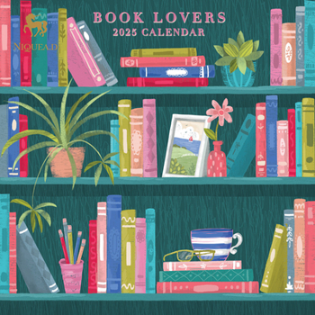 Calendar 2025 Book Lovers Wall calendar Book