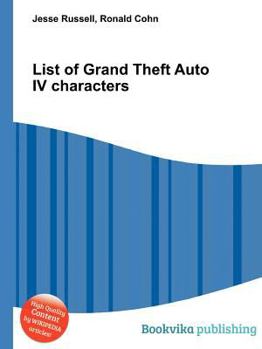 Paperback List of Grand Theft Auto IV Characters Book