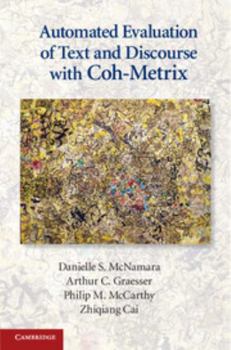 Hardcover Automated Evaluation of Text and Discourse with Coh-Metrix Book