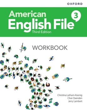 Paperback American English File Level 3 Workbook Book