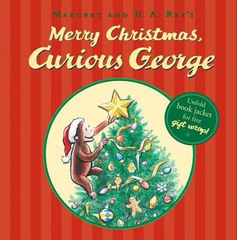 Hardcover Merry Christmas, Curious George Book