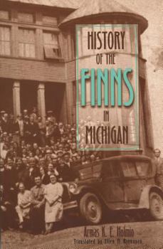 Hardcover History of the Finns in Michigan Book