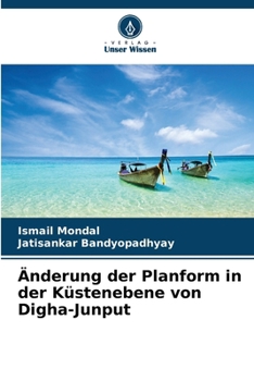 Paperback Änderung der Planform in der Küstenebene von Digha-Junput [German] Book