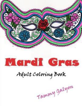 Paperback Mardi Gras: Adult Coloring Book
