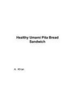 Paperback Healthy Umami Pita Bread Sandwich Book