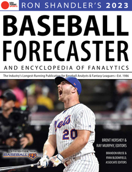 Paperback Ron Shandler's 2023 Baseball Forecaster: & Encyclopedia of Fanalytics Book