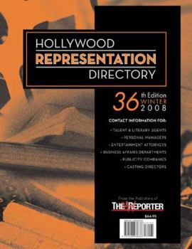 Paperback Hollywood Representation Directory Book