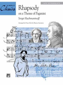 Paperback Rhapsody on a Theme of Paganini: Sheet Book