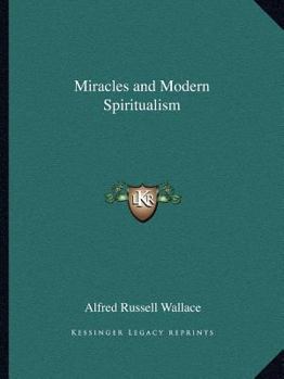 Paperback Miracles and Modern Spiritualism Book