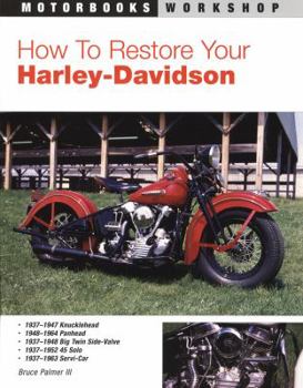 Paperback How to Restore Your Harley-Davidson Book