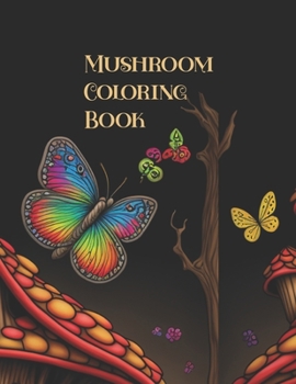 Paperback Mushroom Coloring Book