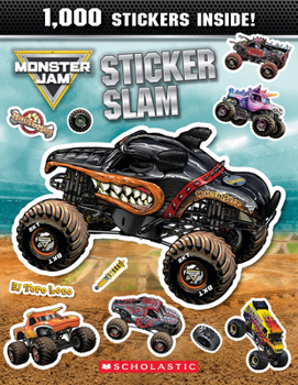 Paperback Monster Jam Sticker Slam Book