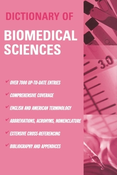 Hardcover Dictionary of Biomedical Science Book
