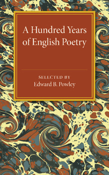 Paperback A Hundred Years of English Poetry Book