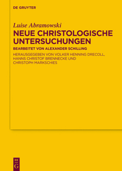 Hardcover Neue Christologische Untersuchungen [German] Book