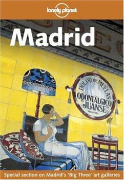 Paperback Lonely Planet Madrid Book