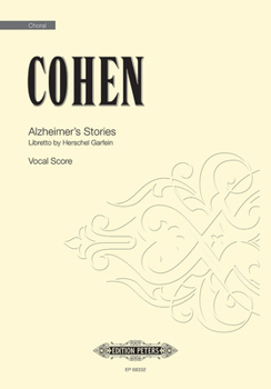 Sheet music Alzheimer's Stories (Vocal Score) Book