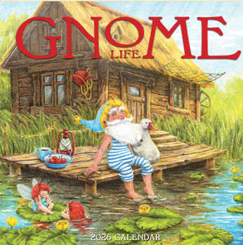 Calendar Gnome Life Wall Calendar 2026 Book