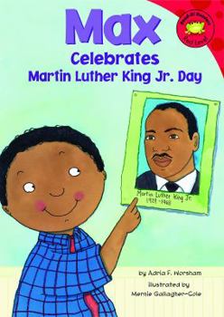 Hardcover Max Celebrates Martin Luther King Jr. Day Book