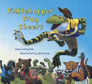 Hardcover Finklehopper Frog Cheers Book